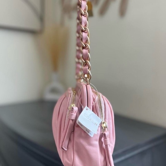 Coach Blush Pink Shoulder Bag - Picture 3 of 7